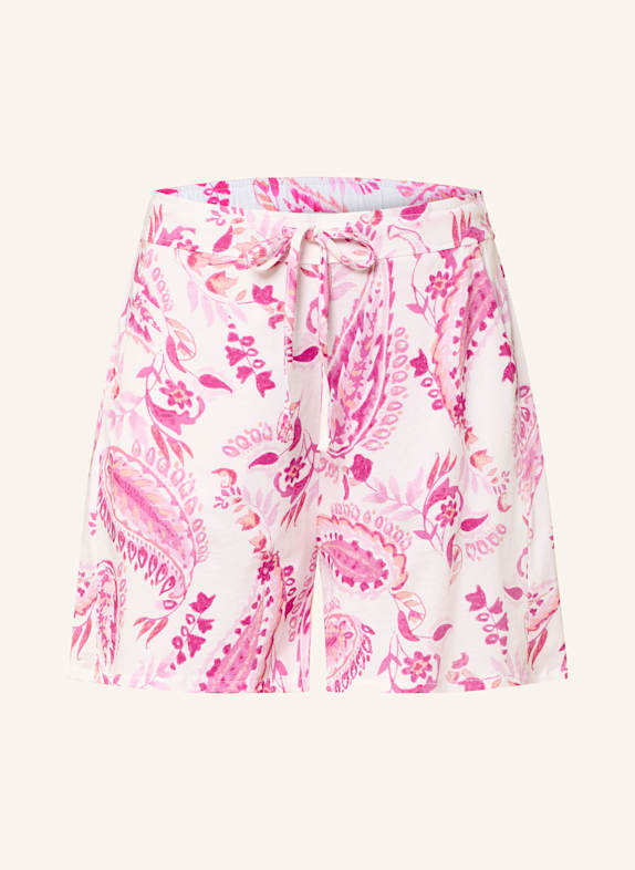 darling harbour Schlafshorts WEISS/ PINK/ HELLORANGE