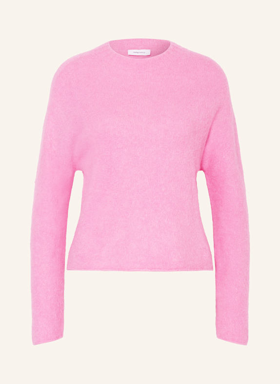 darling harbour Pullover mit Alpaka ROSA