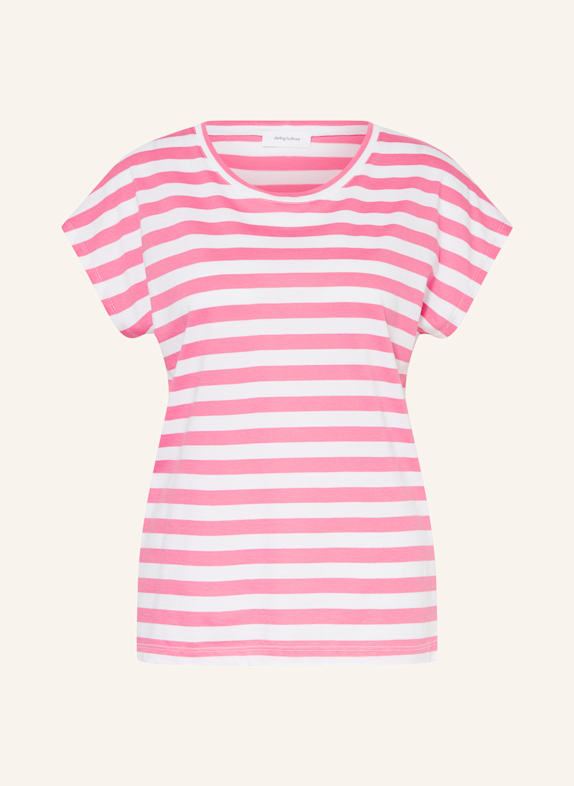 darling harbour Schlafshirt PINK WEISS