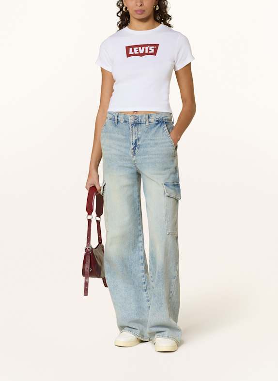 Levi's® Cropped shirt ESSENTIAL SPORTY WIT / DONKERROOD