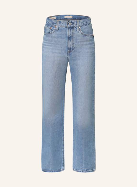 Levi's® Wide Leg Jeans RIBCAGE 20 Med Indigo - Worn In
