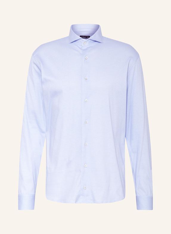 van Laack Hemd VL-PER-L Tailored Fit HELLBLAU/ WEISS