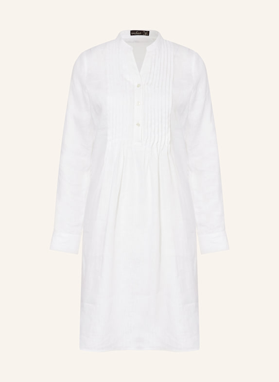 van Laack Leinenkleid VL-KASUMI-SV WEISS