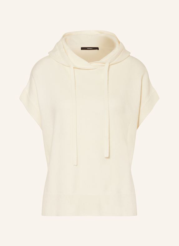 windsor. Strick-Hoodie mit Cashmere CREME