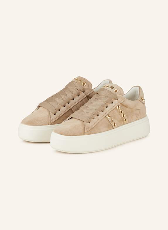 KENNEL & SCHMENGER Sneakersy COOL JASNOBRĄZOWY