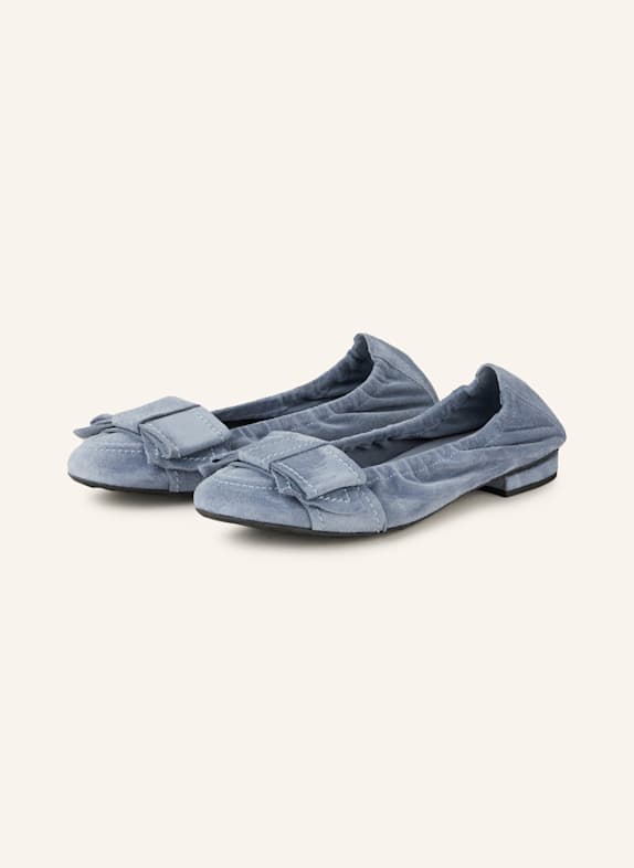 KENNEL & SCHMENGER Ballerinas MALU BLAUGRAU