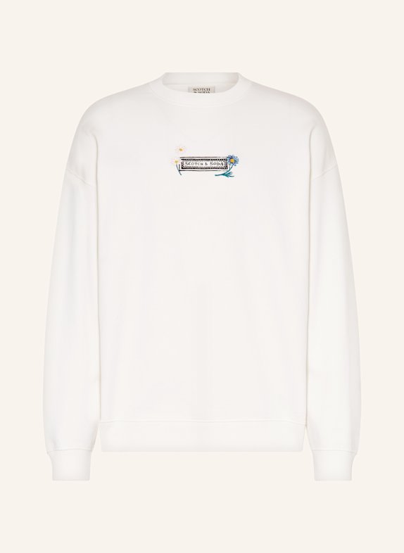 SCOTCH & SODA Sweatshirt WEISS