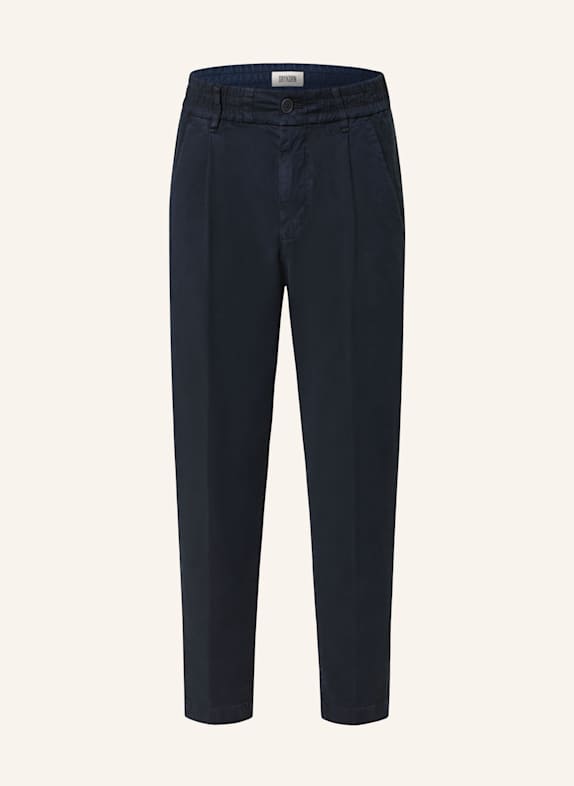 DRYKORN Chino kalhoty CHASY Extra Slim Fit TMAVĚ MODRÁ
