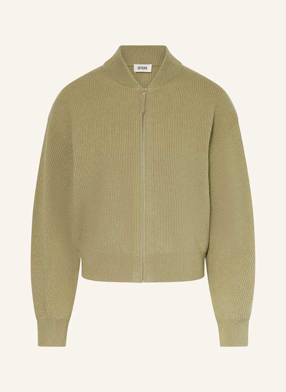 DRYKORN Strickjacke PHILOME HELLGRÜN