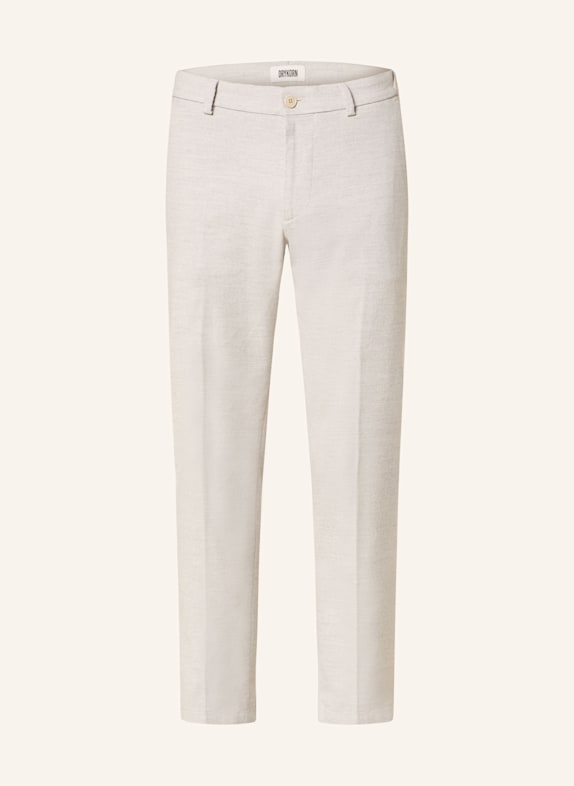 DRYKORN Chino kalhoty AJEND Slim Fit BÉŽOVÁ