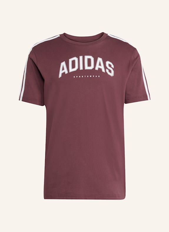 adidas T-Shirt M C COLLEG DUNKELBRAUN