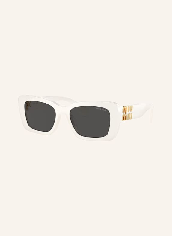 MIU MIU Sonnenbrille MU 07YS 1425S0 - WEISS/ DUNKELGRAU