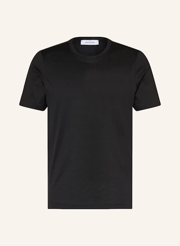 GRAN SASSO T-Shirt SCHWARZ