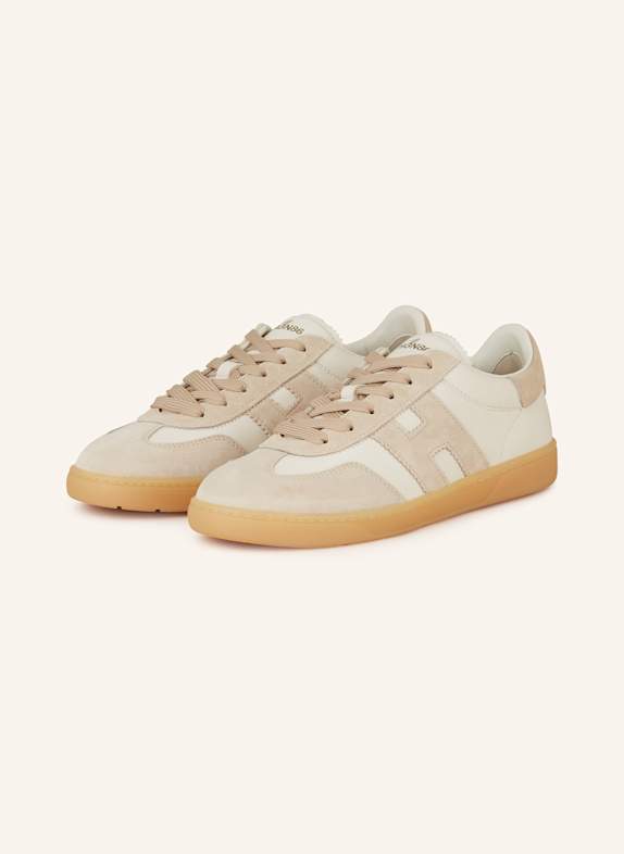 HOGAN Sneakersy COOL ALLACCIATO ECRU/ KREMOWY