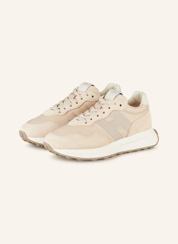 HOGAN Sneaker H641 ALLACCIATO BEIGE