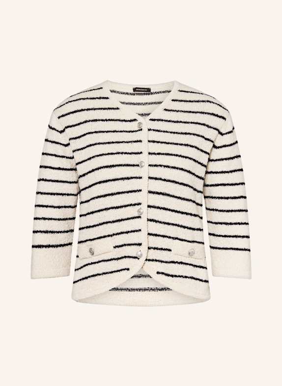 MORE & MORE Cardigan CREAM/ BLACK