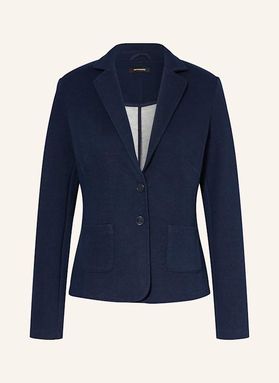 MORE & MORE Piqué-Blazer DUNKELBLAU