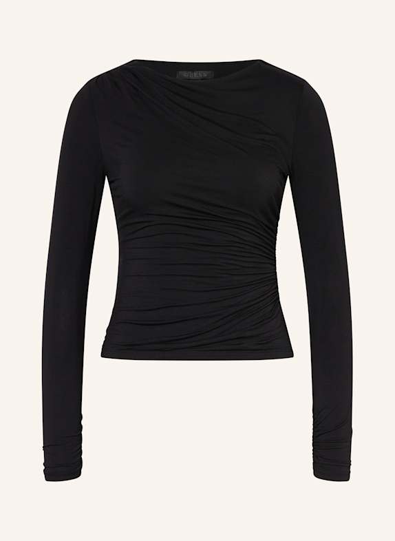 GUESS Longsleeve SCHWARZ