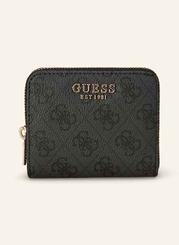GUESS Geldbörse LAUREL GRAU/ DUNKELGRAU