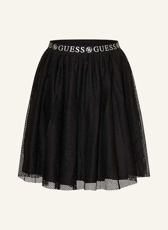 GUESS Mesh-Rock SCHWARZ