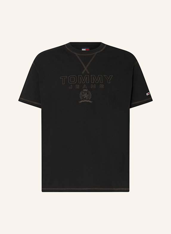 TOMMY JEANS T-Shirt SCHWARZ