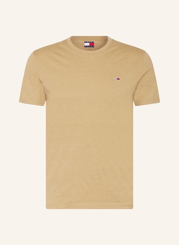 TOMMY JEANS T-Shirt HELLBRAUN