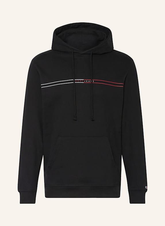 TOMMY JEANS Hoodie SCHWARZ