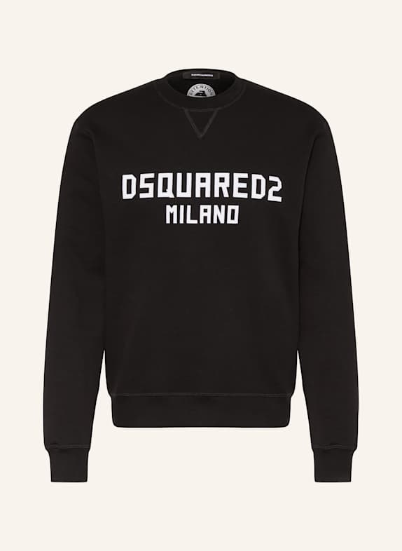DSQUARED2 Sweatshirt SCHWARZ