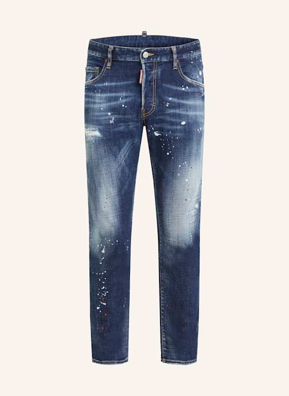 DSQUARED2 Jeans SKATER Extra Slim Fit 470 NAVY BLUE