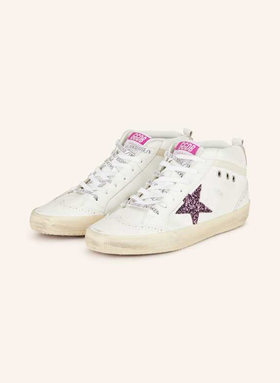GOLDEN GOOSE Sneaker MIDSTAR CLASSIC WEISS/ LILA