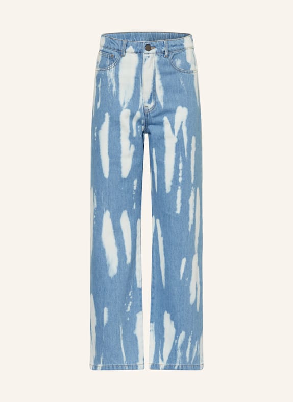 Palm Angels Jeans HELLBLAU/ WEISS