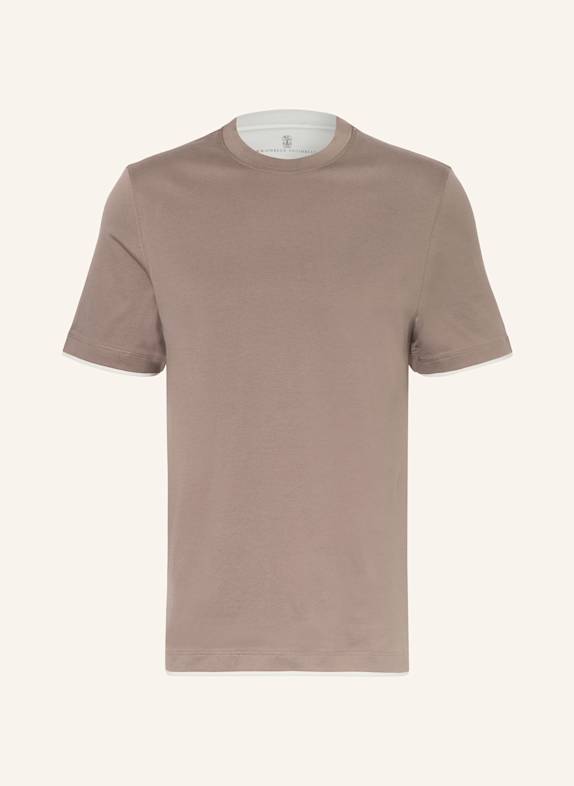 BRUNELLO CUCINELLI T-Shirt TAUPE