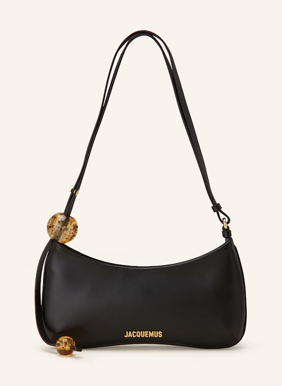 JACQUEMUS Kabelka LE BISOU PERLE ČERNÁ