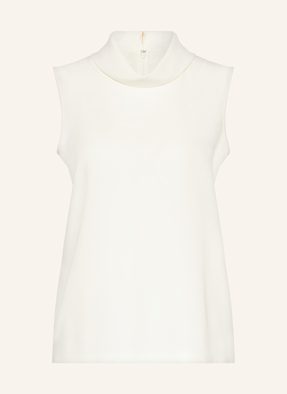 VALENTINO Blusentop aus Seide WEISS