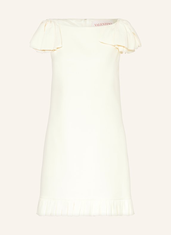 VALENTINO Kleid mit Seide ECRU