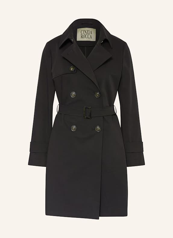 CINZIA ROCCA Trenchcoat SCHWARZ