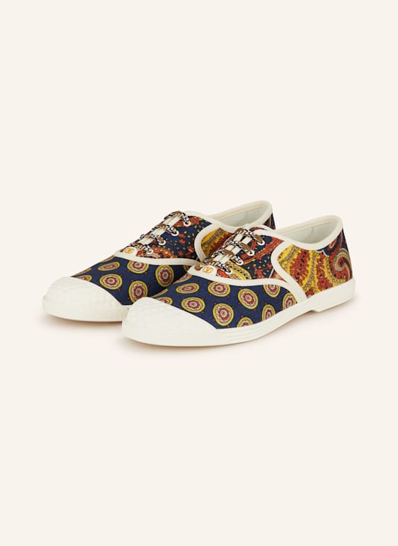 VALENTINO GARAVANI Sneakers DARK BLUE/ DARK YELLOW/ ECRU