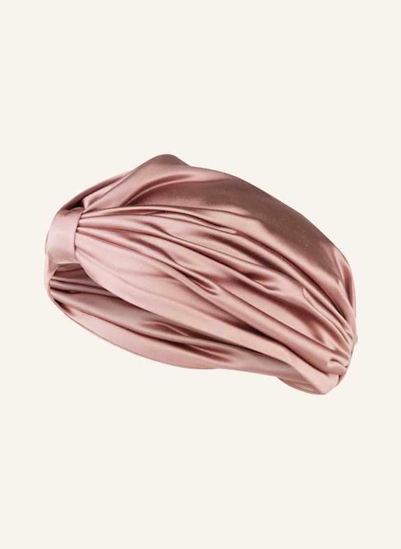 VALENTINO GARAVANI Turban VLOGO SIGNATURE aus Seide ALTROSA