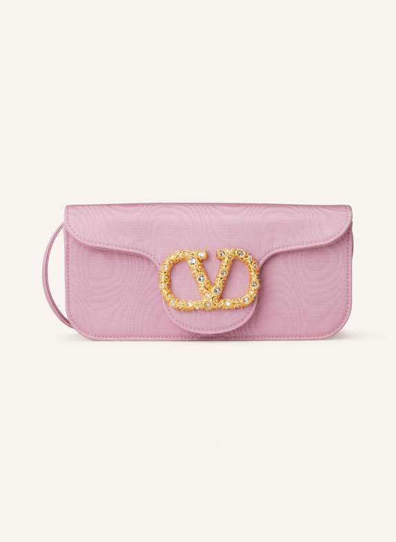 VALENTINO GARAVANI Clutch LOCÒ ROSÉ