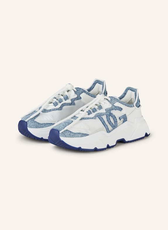 DOLCE & GABBANA Sneaker DAYMASTER WEISS/ BLAU