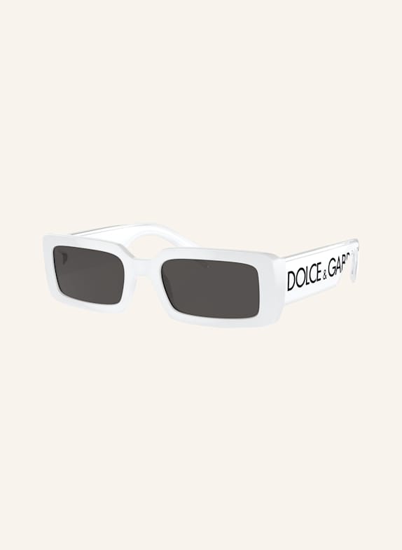 DOLCE & GABBANA Sluneční brýle DG6187 331287 - BÍLÁ/ TMAVĚ ŠEDÁ