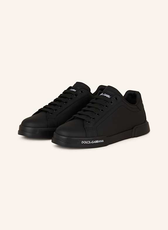 DOLCE & GABBANA Sneaker PORTOFINO SCHWARZ