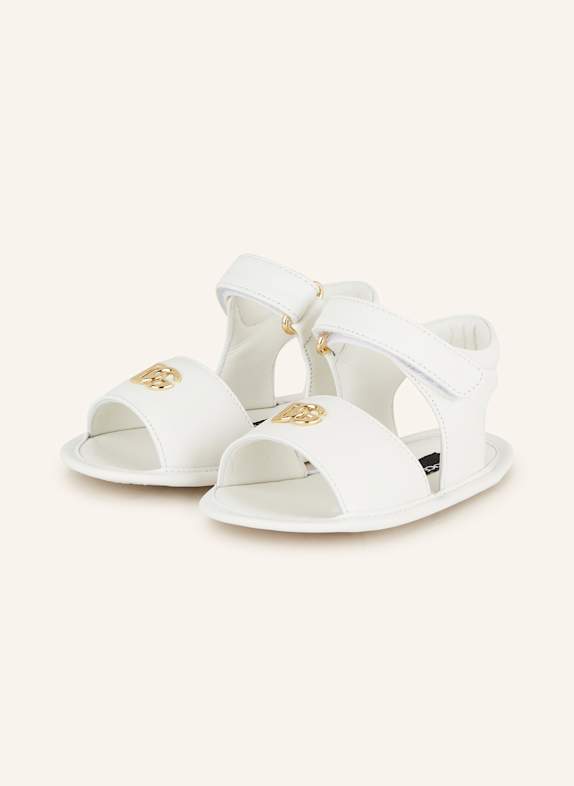 DOLCE & GABBANA Sandalen WEISS