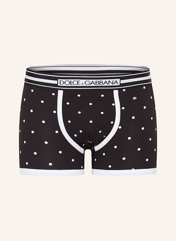 DOLCE & GABBANA Boxershorts SCHWARZ/ WEISS