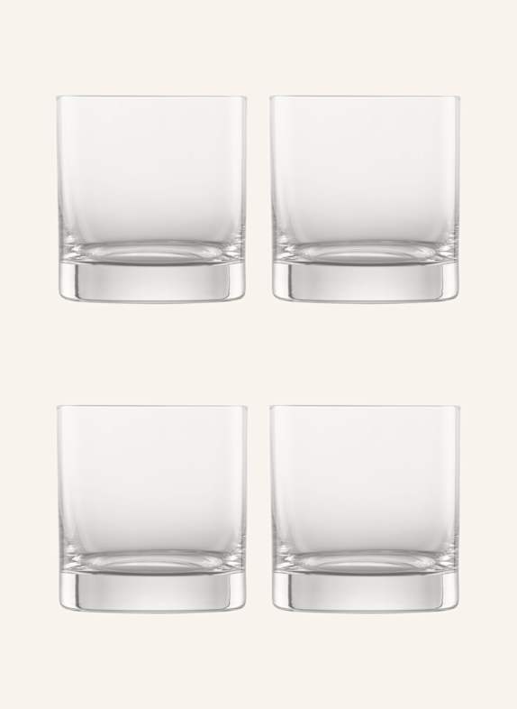 ZWIESEL GLAS 4-er Set Whiskygläser TAVORO WEISS