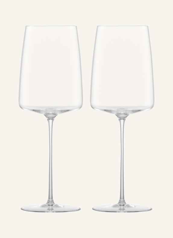 ZWIESEL GLAS 2er-Set Weingläser SIMPLIFY WEISS