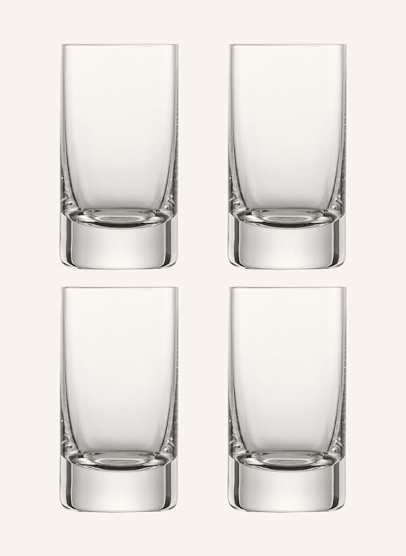 ZWIESEL GLAS 4er-Set Schnapsgläser TAVORO WEISS
