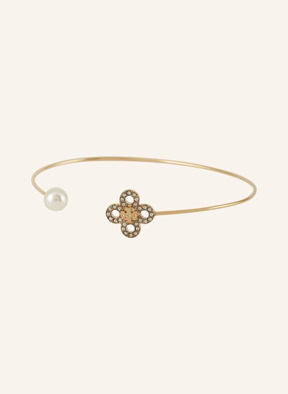 TORY BURCH Armreif KIRA GOLD/ WEISS