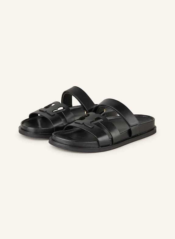 TORY BURCH Pantoletten INES SCHWARZ