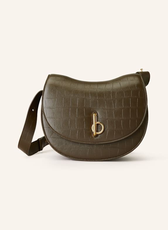 BURBERRY Umhängetasche ROCKING HORSE MEDIUM OLIV
